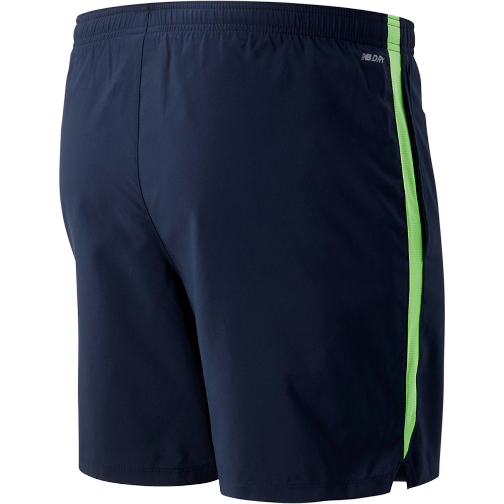New Balance pantaloneta técnica hombre New Balance Accelerate 7 In Short vista trasera New Balance pantaloneta técnica hombre New Balance Accelerate 7 In Short vista trasera