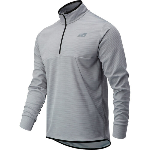 NEW BALANCE TENACITY QUARTER ZIP gris