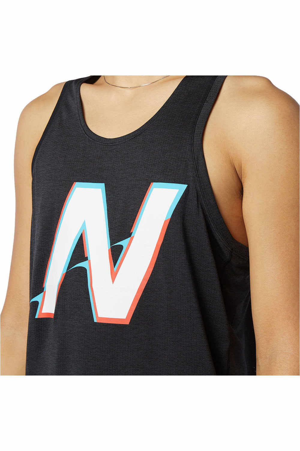 New Balance camiseta entrenamiento sin mangas hombre New Balance Printed Impact Run Singlet 03 New Balance camiseta entrenamiento sin mangas hombre New Balance Printed Impact Run Singlet 03