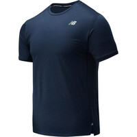 New Balance camiseta técnica manga corta hombre New Balance Impact Run Short Sleeve vista frontal New Balance camiseta técnica manga corta hombre New Balance Impact Run Short Sleeve vista frontal
