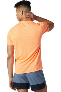 New Balance camiseta técnica manga corta hombre New Balance Impact Run Short Sleeve vista trasera New Balance camiseta técnica manga corta hombre New Balance Impact Run Short Sleeve vista trasera