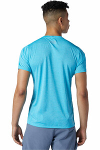 New Balance camiseta técnica manga corta hombre New Balance Impact Run Short Sleeve vista trasera New Balance camiseta técnica manga corta hombre New Balance Impact Run Short Sleeve vista trasera
