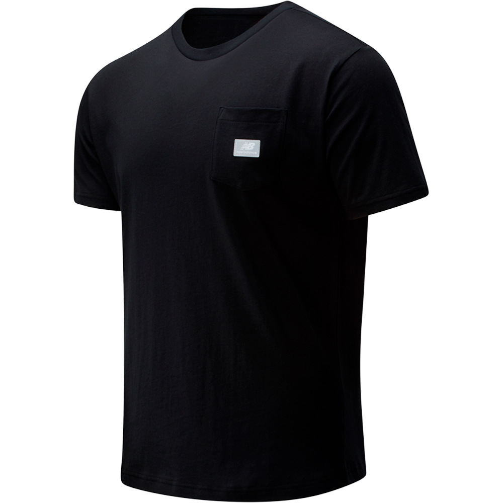New Balance camiseta técnica manga corta hombre New Balance NB Athletics Pocket Tee vista frontal New Balance camiseta técnica manga corta hombre New Balance NB Athletics Pocket Tee vista frontal