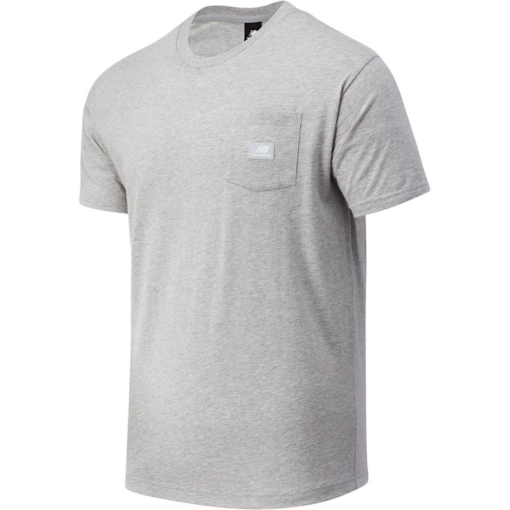 New Balance camiseta técnica manga corta hombre New Balance NB Athletics Pocket Tee vista frontal New Balance camiseta técnica manga corta hombre New Balance NB Athletics Pocket Tee vista frontal