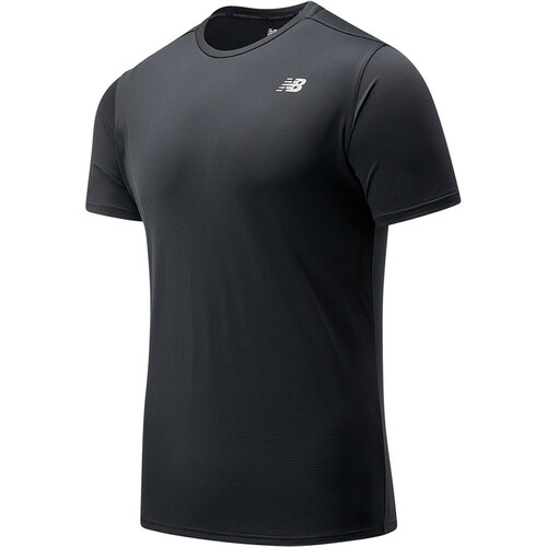 NEW BALANCE ACCELERATE SHORT SLEEVE negro
