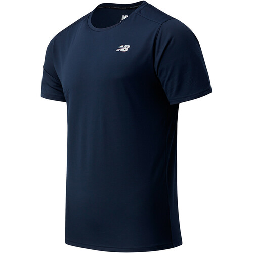 NEW BALANCE ACCELERATE SHORT SLEEVE azul