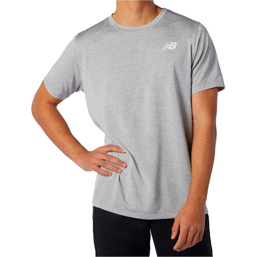 NEW BALANCE TENACITY TEE gris