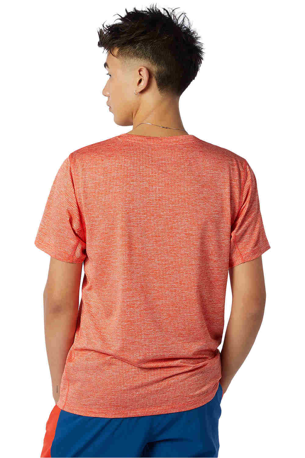 New Balance camiseta fitness hombre New Balance Tenacity Tee vista trasera New Balance camiseta fitness hombre New Balance Tenacity Tee vista trasera