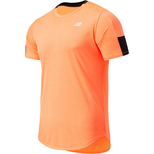 NEW BALANCE FAST FLIGHT SHORT SLEEVE naranja