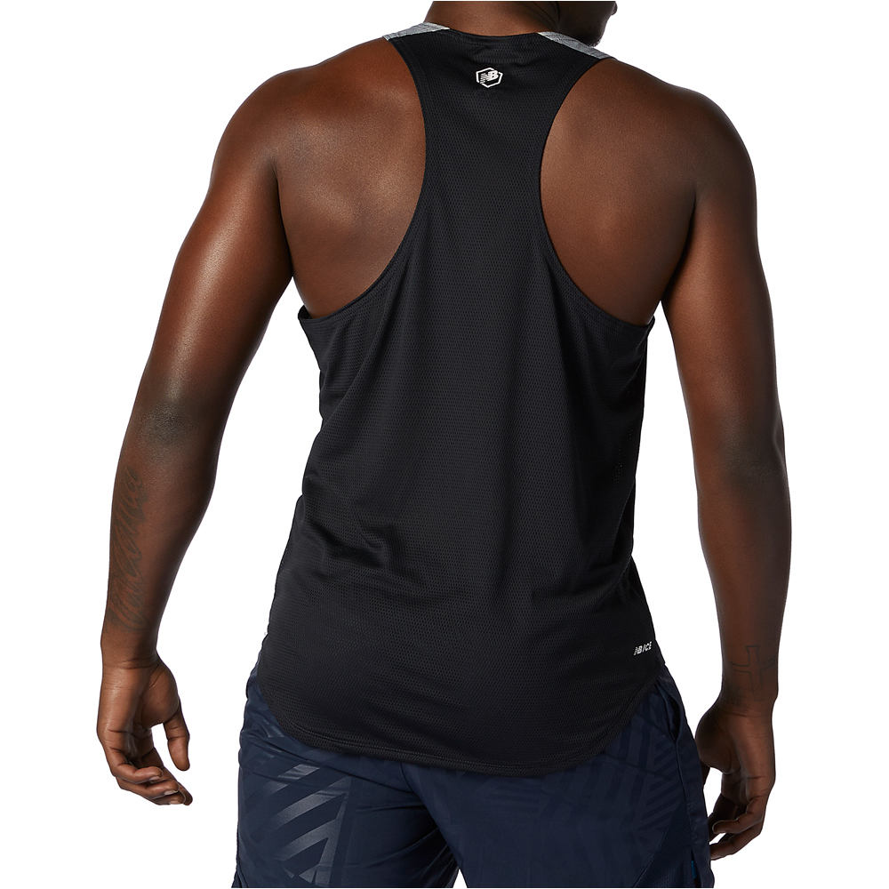 New Balance camiseta entrenamiento sin mangas hombre New Balance Fast Flight Singlet 05 New Balance camiseta entrenamiento sin mangas hombre New Balance Fast Flight Singlet 05
