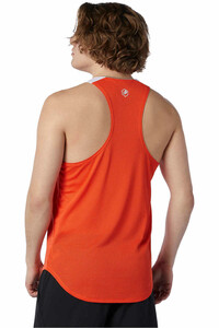 New Balance camiseta entrenamiento sin mangas hombre New Balance Fast Flight Singlet vista trasera New Balance camiseta entrenamiento sin mangas hombre New Balance Fast Flight Singlet vista trasera