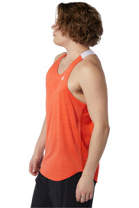 New Balance camiseta entrenamiento sin mangas hombre New Balance Fast Flight Singlet vista detalle New Balance camiseta entrenamiento sin mangas hombre New Balance Fast Flight Singlet vista detalle