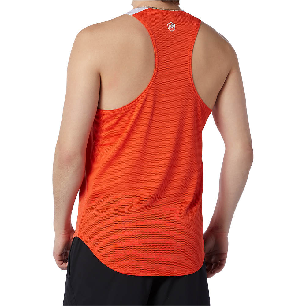 New Balance camiseta entrenamiento sin mangas hombre New Balance Fast Flight Singlet 05 New Balance camiseta entrenamiento sin mangas hombre New Balance Fast Flight Singlet 05