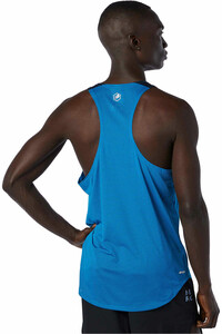 New Balance camiseta entrenamiento sin mangas hombre New Balance Fast Flight Singlet vista trasera New Balance camiseta entrenamiento sin mangas hombre New Balance Fast Flight Singlet vista trasera