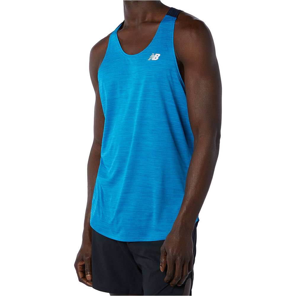 New Balance camiseta entrenamiento sin mangas hombre New Balance Fast Flight Singlet 04 New Balance camiseta entrenamiento sin mangas hombre New Balance Fast Flight Singlet 04