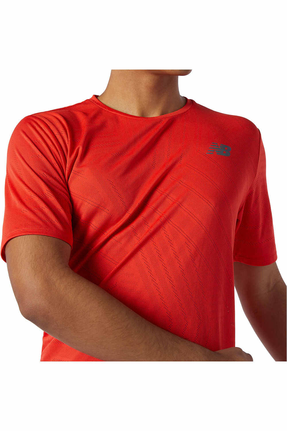 New Balance camiseta técnica manga corta hombre New Balance Q Speed Fuel Short Sleeve 03 New Balance camiseta técnica manga corta hombre New Balance Q Speed Fuel Short Sleeve 03