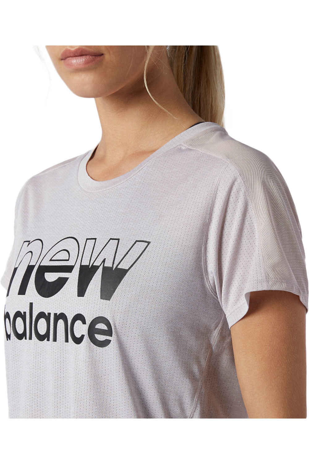 New Balance camiseta entrenamiento manga corta mujer New Balance Printed Impact Run Short Sleeve 03 New Balance camiseta entrenamiento manga corta mujer New Balance Printed Impact Run Short Sleeve 03