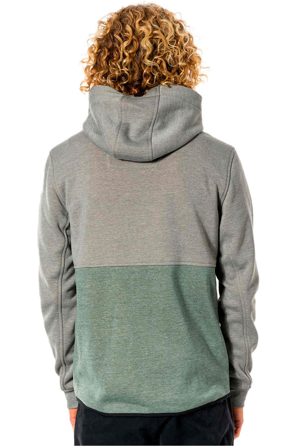 Rip Curl sudadera hombre Rip Curl ANTI SERIES DEPARTED ZT vista trasera Rip Curl sudadera hombre Rip Curl ANTI SERIES DEPARTED ZT vista trasera