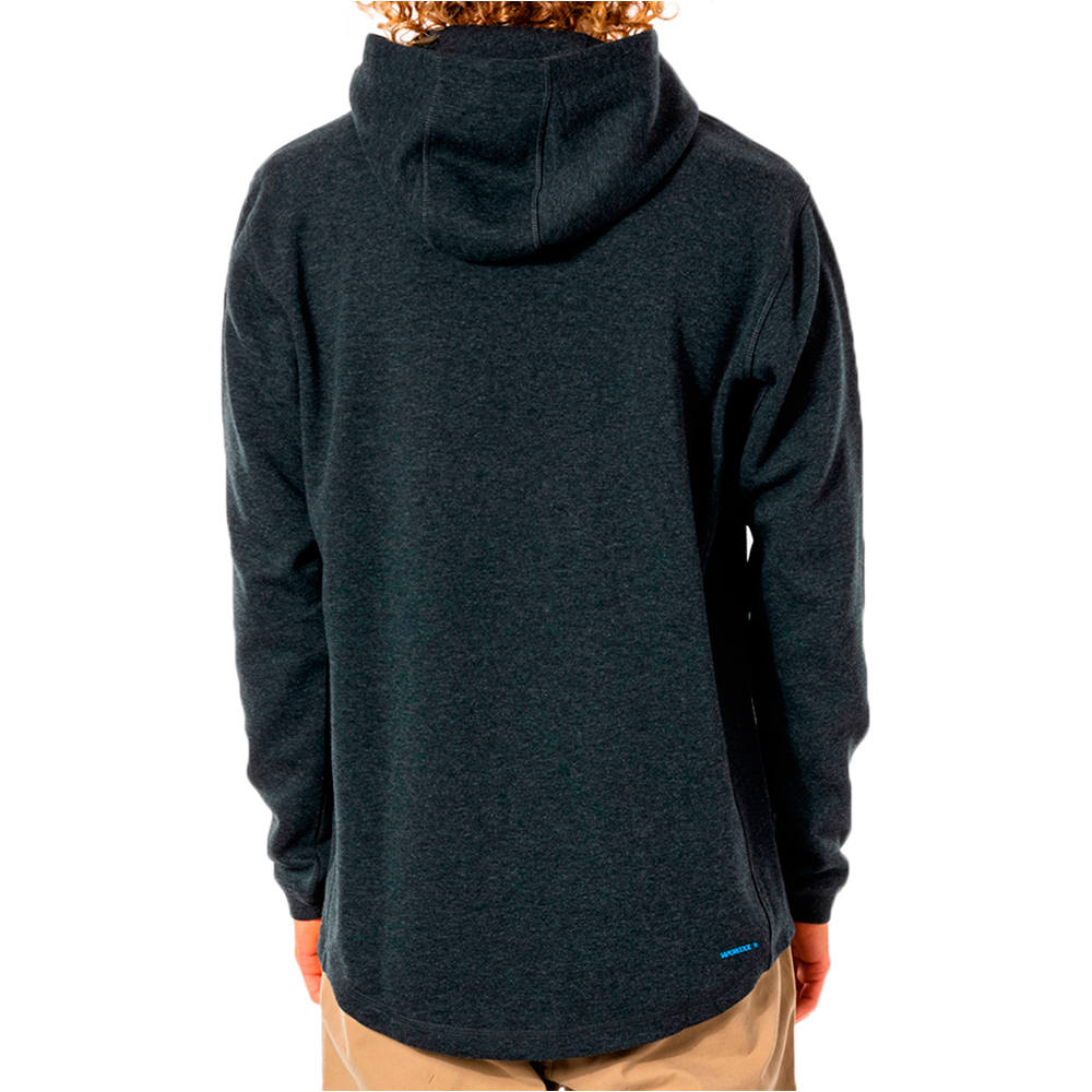 Rip Curl sudadera hombre Rip Curl VAPORCOOL HOOD vista trasera Rip Curl sudadera hombre Rip Curl VAPORCOOL HOOD vista trasera