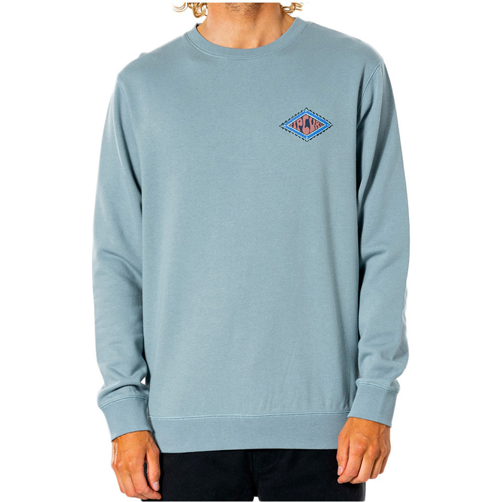 Rip Curl sudadera hombre Rip Curl SWC DIAMOND CREW vista detalle Rip Curl sudadera hombre Rip Curl SWC DIAMOND CREW vista detalle