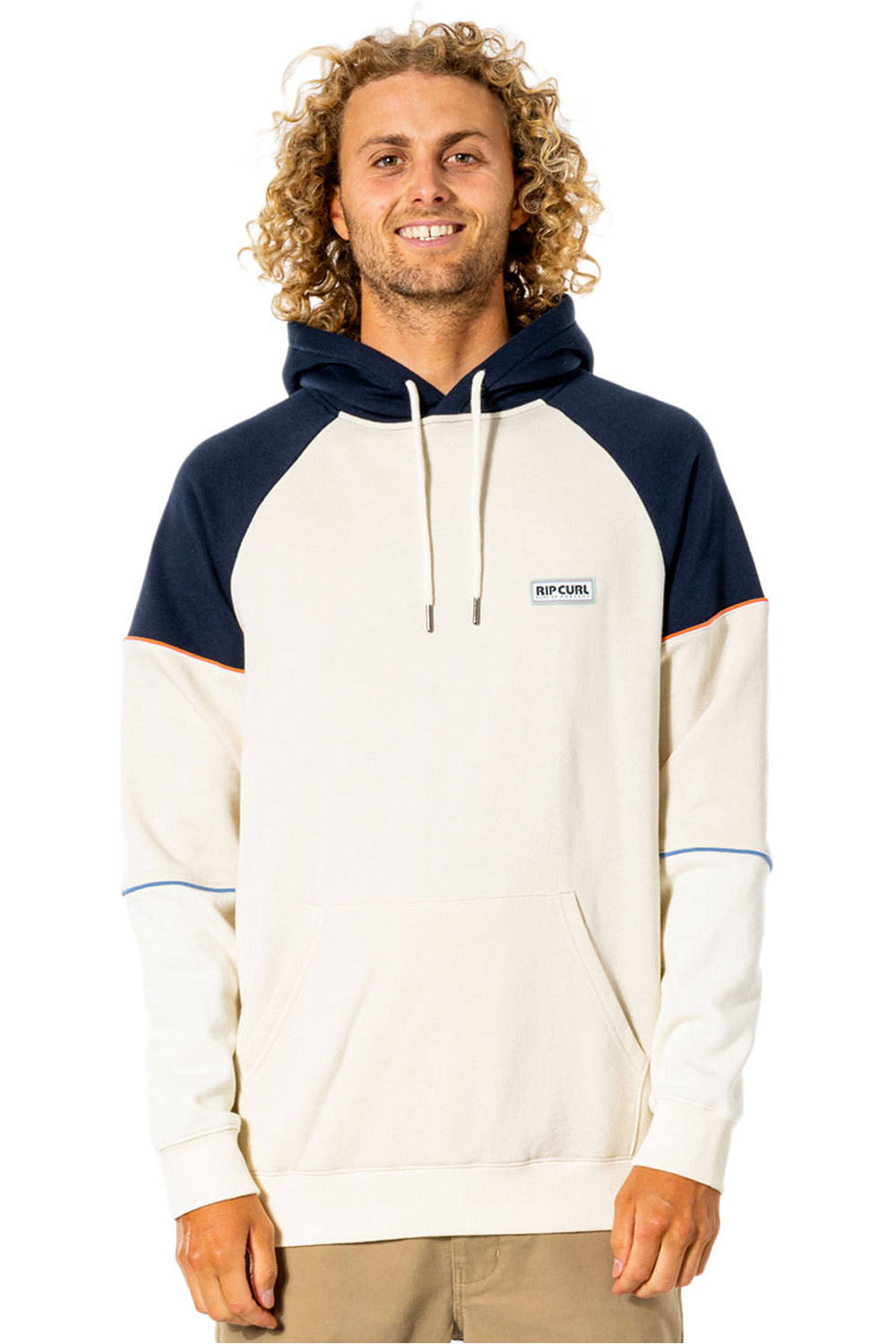 Rip Curl sudadera hombre Rip Curl SURF REVIVAL PANEL HOOD vista frontal Rip Curl sudadera hombre Rip Curl SURF REVIVAL PANEL HOOD vista frontal