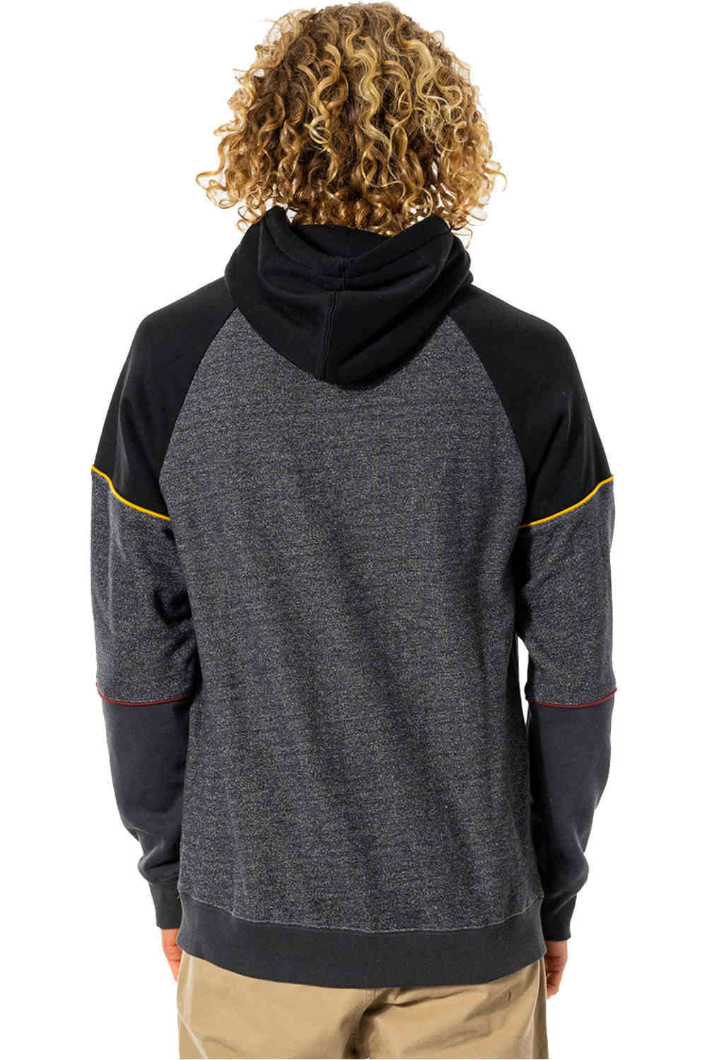 Rip Curl sudadera hombre Rip Curl SURF REVIVAL PANEL HOOD vista trasera Rip Curl sudadera hombre Rip Curl SURF REVIVAL PANEL HOOD vista trasera