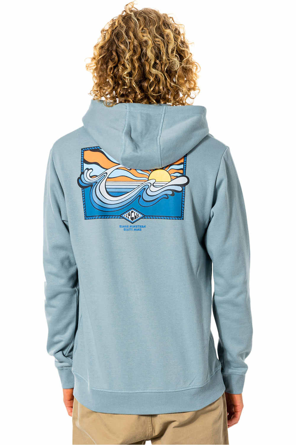 Rip Curl sudadera hombre Rip Curl SWC HAZED HOOD vista trasera Rip Curl sudadera hombre Rip Curl SWC HAZED HOOD vista trasera