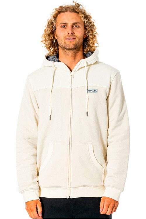 RIP CURL SURF REVIVAL LINED FLEECE blanco