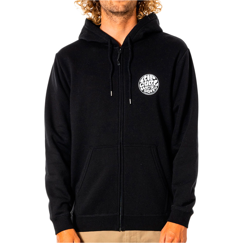 Rip Curl sudadera hombre Rip Curl WETSUIT ICON ZIP THRU HD vista detalle Rip Curl sudadera hombre Rip Curl WETSUIT ICON ZIP THRU HD vista detalle