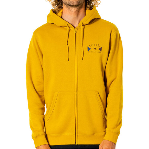 RIP CURL D'AMS ZIP THRU HOOD amarillo