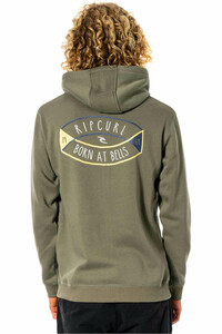Rip Curl sudadera hombre Rip Curl D'AMS ZIP THRU HOOD vista trasera Rip Curl sudadera hombre Rip Curl D'AMS ZIP THRU HOOD vista trasera