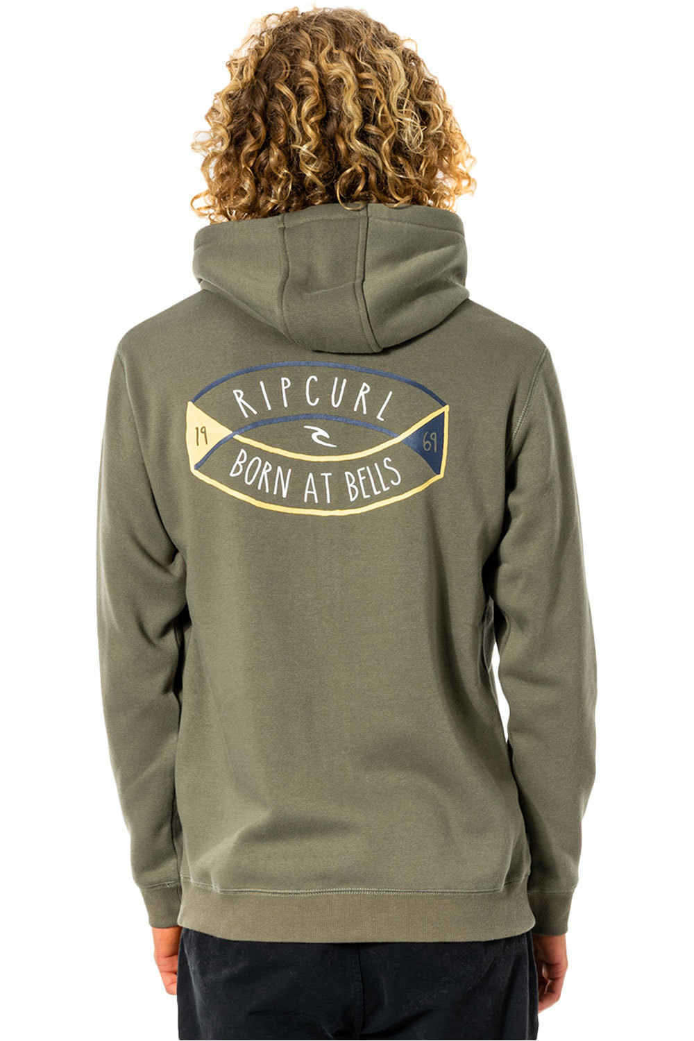 Rip Curl sudadera hombre Rip Curl D'AMS ZIP THRU HOOD vista trasera Rip Curl sudadera hombre Rip Curl D'AMS ZIP THRU HOOD vista trasera