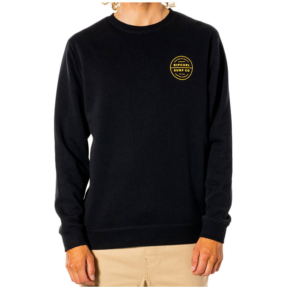 Rip Curl sudadera hombre Rip Curl RE ENTRY CREW vista detalle Rip Curl sudadera hombre Rip Curl RE ENTRY CREW vista detalle