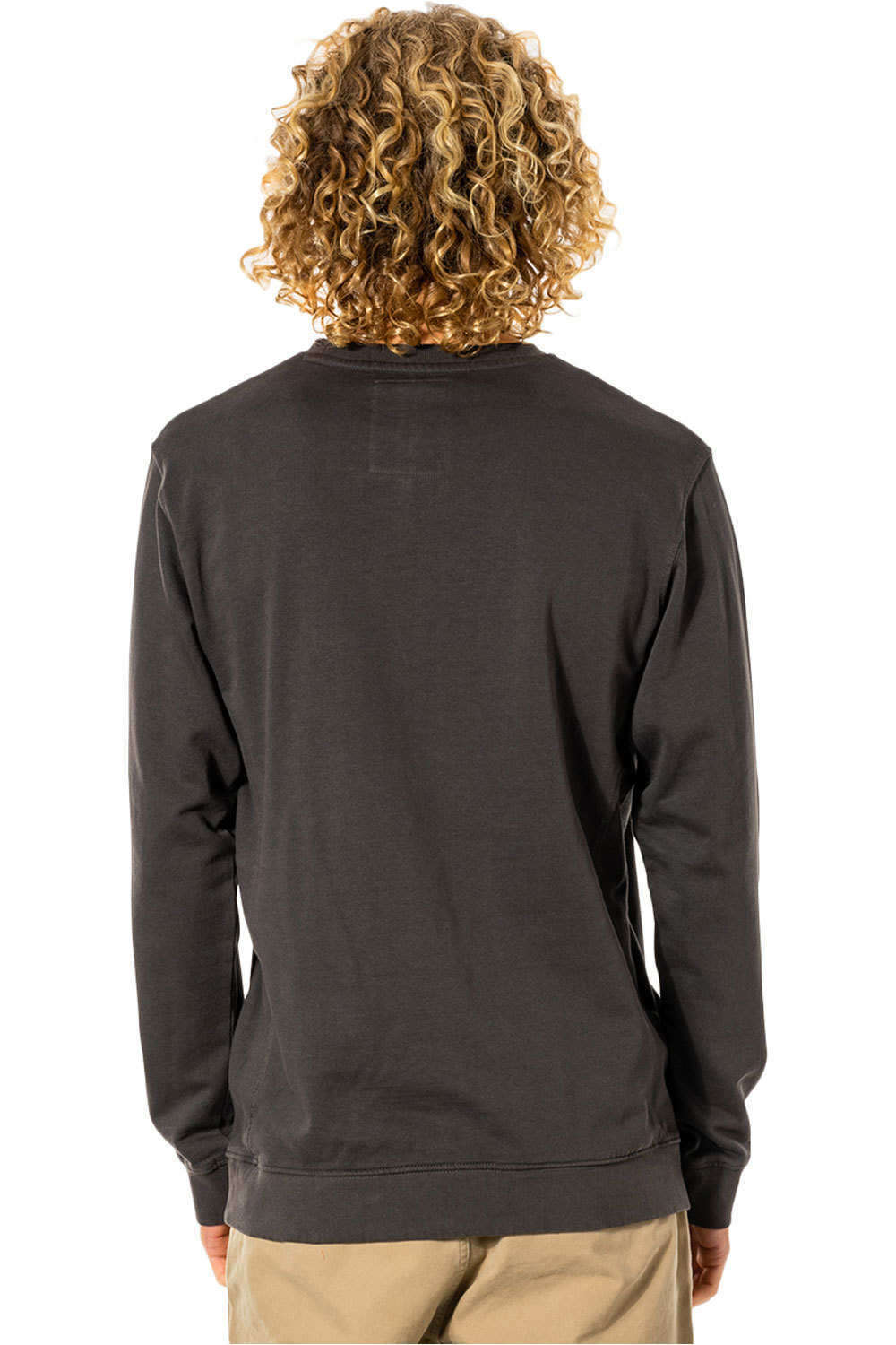 Rip Curl sudadera hombre Rip Curl ORIGINAL SURFERS CREW vista trasera Rip Curl sudadera hombre Rip Curl ORIGINAL SURFERS CREW vista trasera