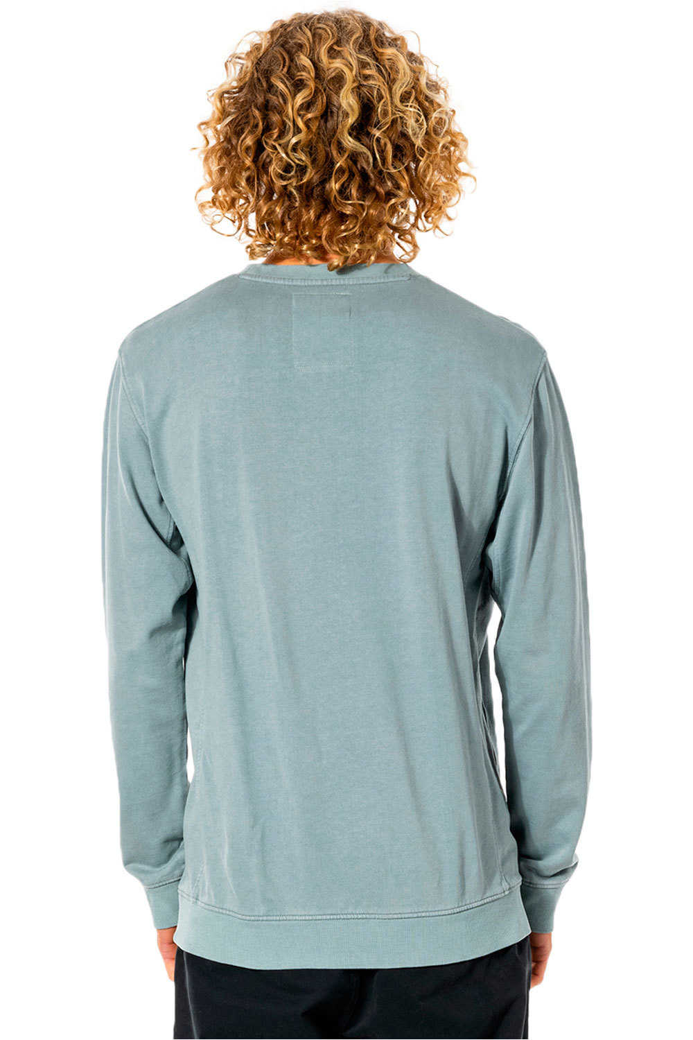 Rip Curl sudadera hombre Rip Curl ORIGINAL SURFERS CREW vista trasera Rip Curl sudadera hombre Rip Curl ORIGINAL SURFERS CREW vista trasera