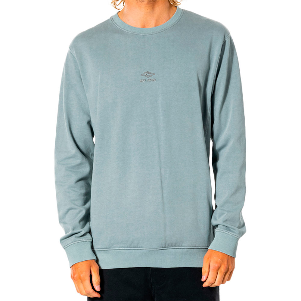 Rip Curl sudadera hombre Rip Curl ORIGINAL SURFERS CREW vista detalle Rip Curl sudadera hombre Rip Curl ORIGINAL SURFERS CREW vista detalle