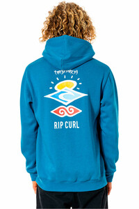 Rip Curl sudadera hombre Rip Curl SEARCH ICON HOOD vista trasera Rip Curl sudadera hombre Rip Curl SEARCH ICON HOOD vista trasera