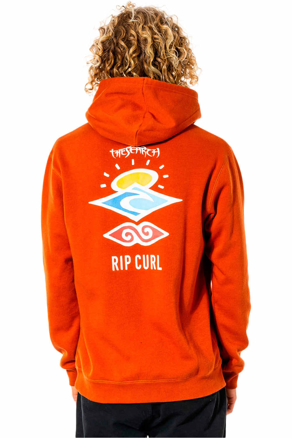 Rip Curl sudadera hombre Rip Curl SEARCH ICON HOOD vista trasera Rip Curl sudadera hombre Rip Curl SEARCH ICON HOOD vista trasera