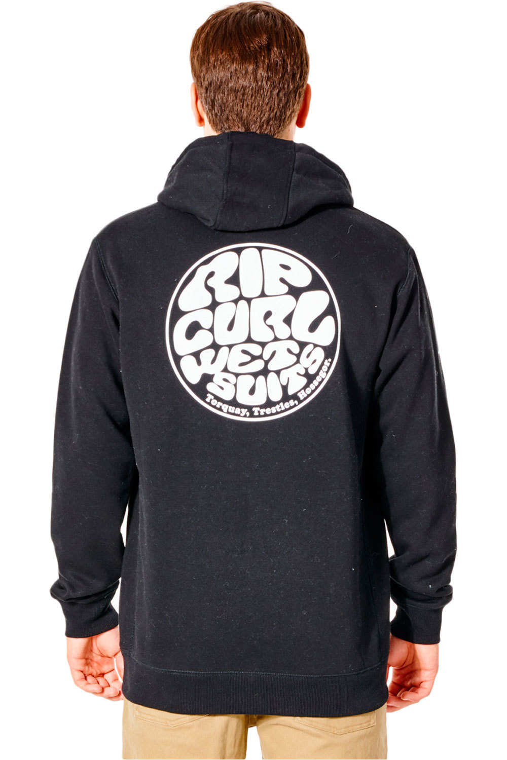 Rip Curl sudadera hombre Rip Curl WETSUIT ICON HOOD vista trasera Rip Curl sudadera hombre Rip Curl WETSUIT ICON HOOD vista trasera