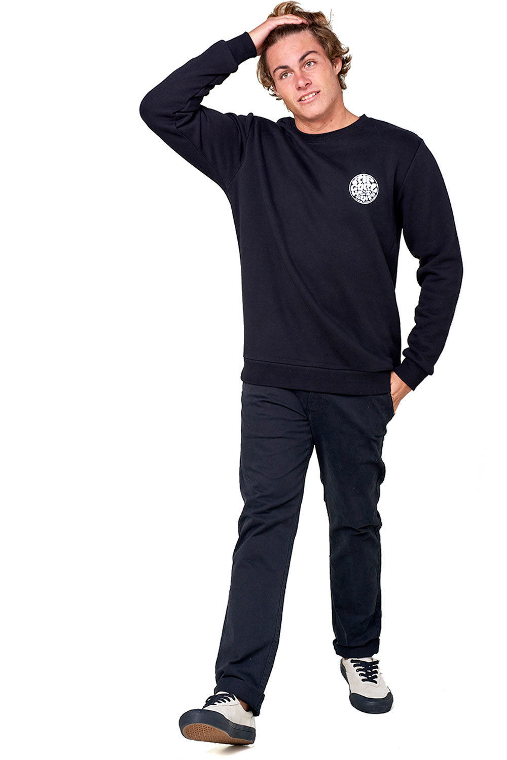 Rip Curl sudadera hombre Rip Curl OS PRINTED CREW vista detalle Rip Curl sudadera hombre Rip Curl OS PRINTED CREW vista detalle