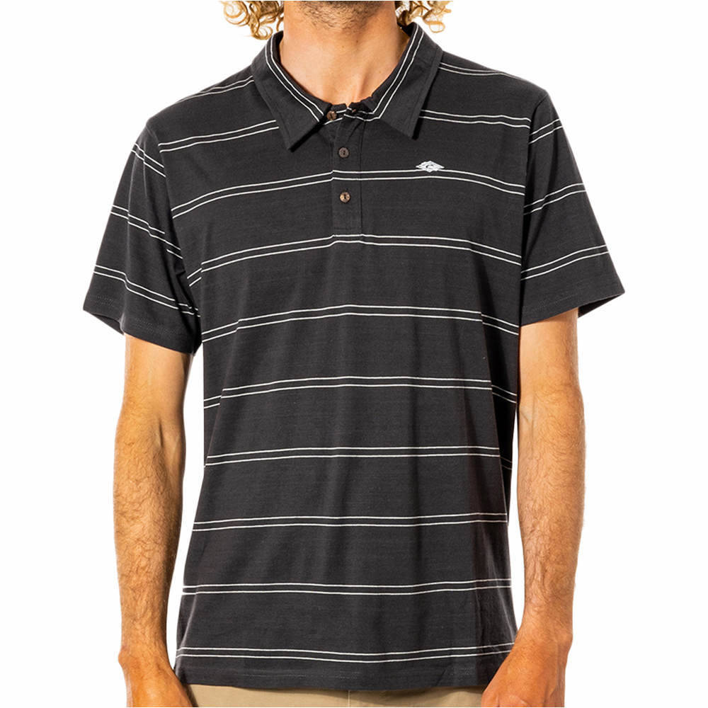 Rip Curl polo manga corta hombre Rip Curl PLAIN STRIPE POLO vista detalle Rip Curl polo manga corta hombre Rip Curl PLAIN STRIPE POLO vista detalle