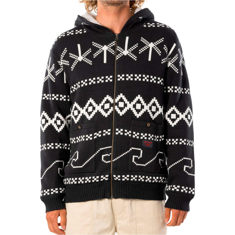 Rip Curl polar hombre Rip Curl CAMPUS KNIT HOOD vista detalle Rip Curl polar hombre Rip Curl CAMPUS KNIT HOOD vista detalle