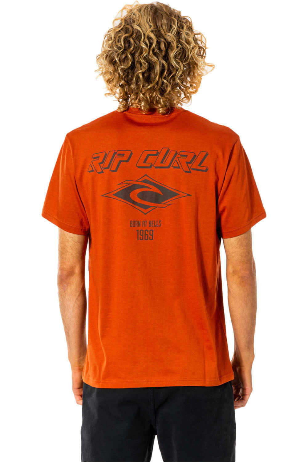 Rip Curl camiseta manga corta hombre Rip Curl FADEOUT ICON TEE vista trasera Rip Curl camiseta manga corta hombre Rip Curl FADEOUT ICON TEE vista trasera