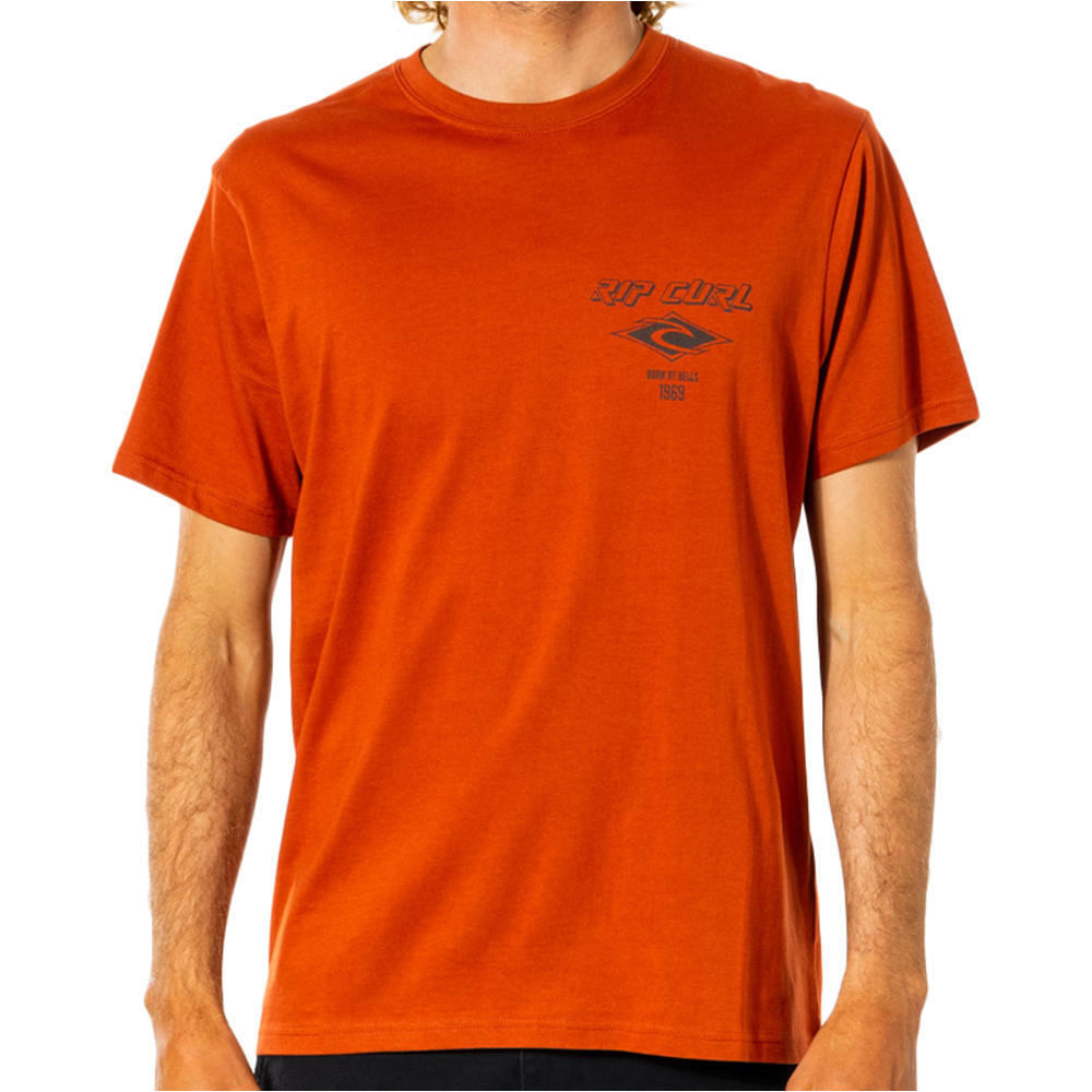 Rip Curl camiseta manga corta hombre Rip Curl FADEOUT ICON TEE vista detalle Rip Curl camiseta manga corta hombre Rip Curl FADEOUT ICON TEE vista detalle