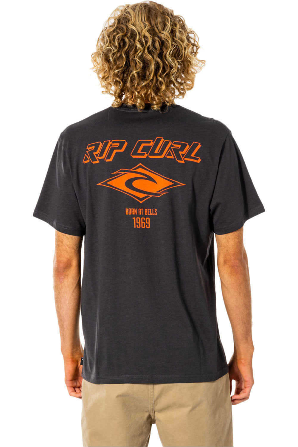 Rip Curl camiseta manga corta hombre Rip Curl FADEOUT ICON TEE vista trasera Rip Curl camiseta manga corta hombre Rip Curl FADEOUT ICON TEE vista trasera