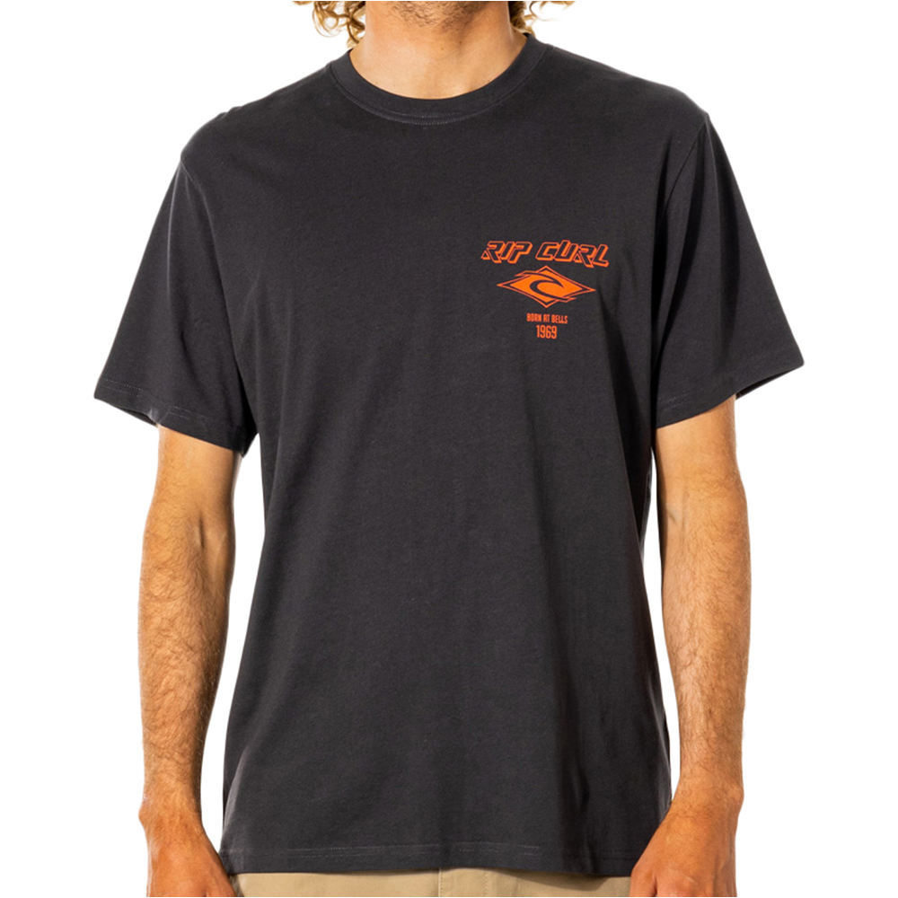 Rip Curl camiseta manga corta hombre Rip Curl FADEOUT ICON TEE vista detalle Rip Curl camiseta manga corta hombre Rip Curl FADEOUT ICON TEE vista detalle