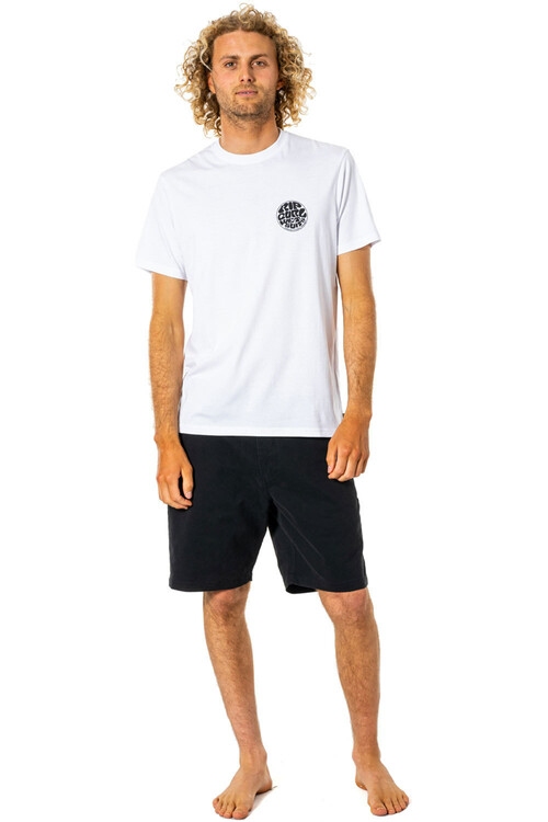 RIP CURL WETTIE ESSENTIAL TEE blanco