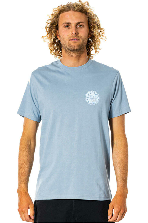 RIP CURL WETTIE ESSENTIAL TEE azul