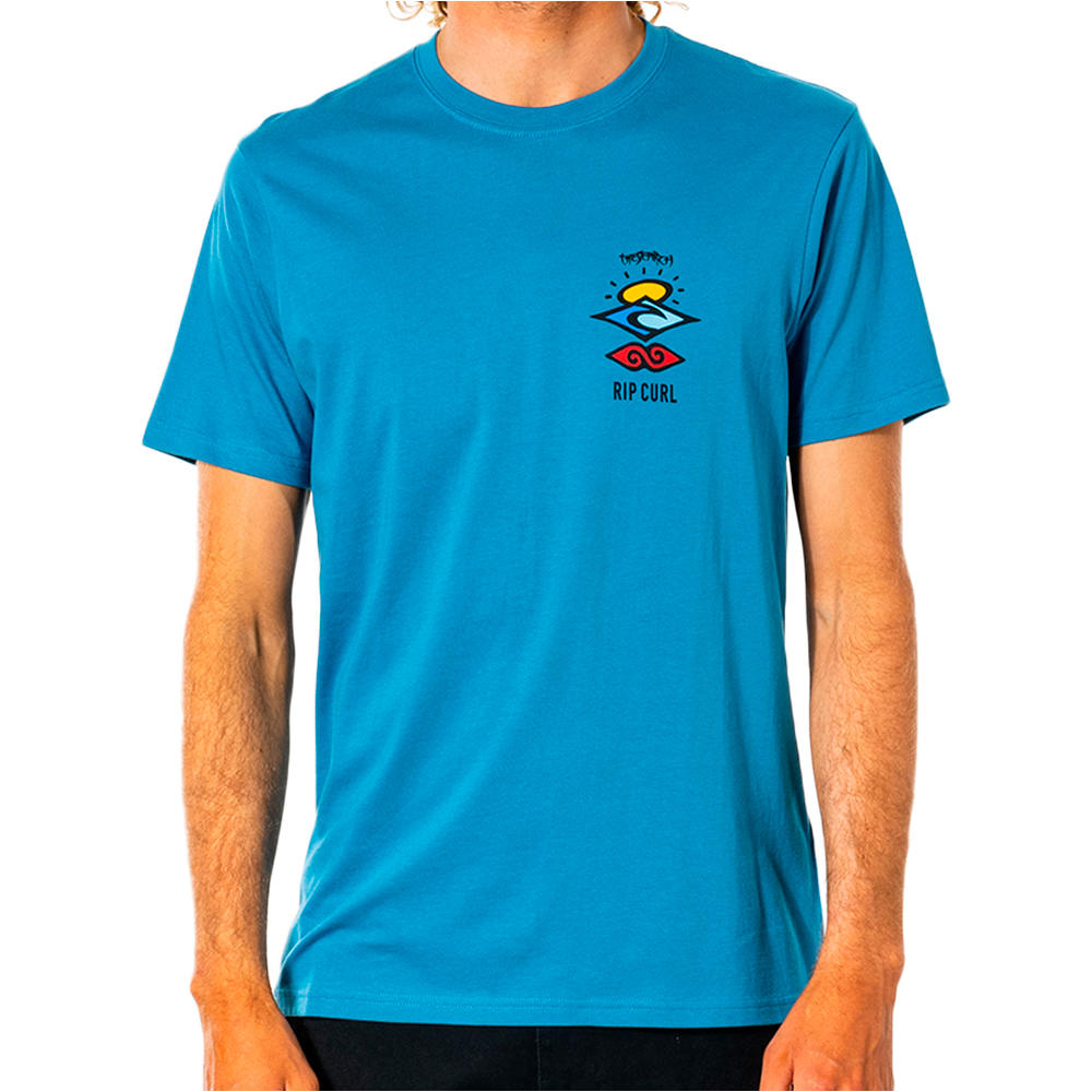 Rip Curl camiseta manga corta hombre Rip Curl SEARCH ESSENTIAL TEE vista detalle Rip Curl camiseta manga corta hombre Rip Curl SEARCH ESSENTIAL TEE vista detalle