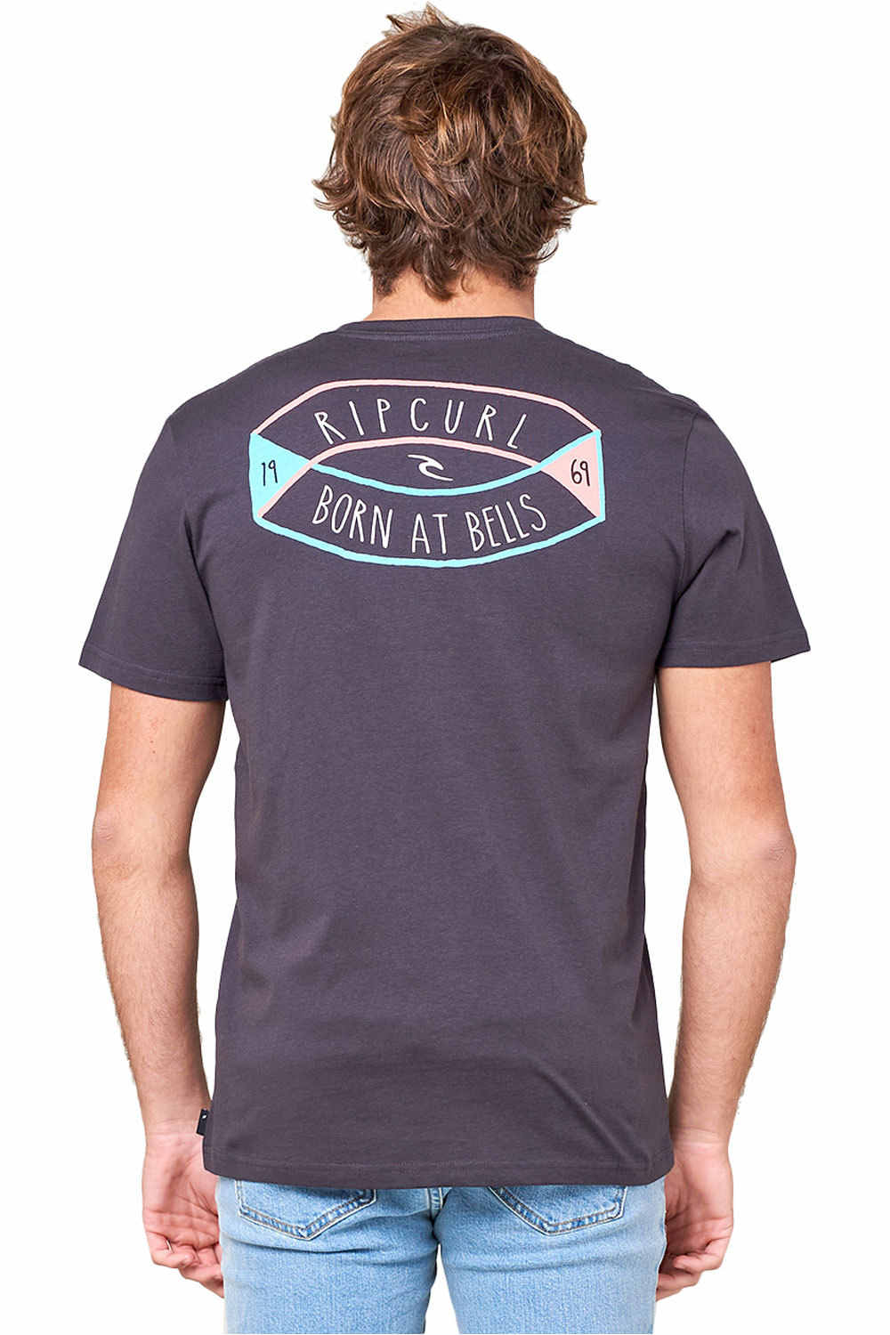Rip Curl camiseta manga corta hombre Rip Curl D'AMS TEE vista trasera Rip Curl camiseta manga corta hombre Rip Curl D'AMS TEE vista trasera
